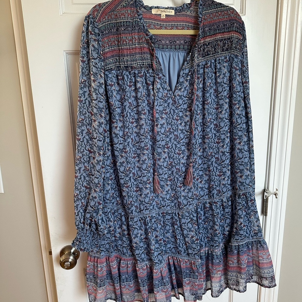 Rewind Multicolor Patterned Garment